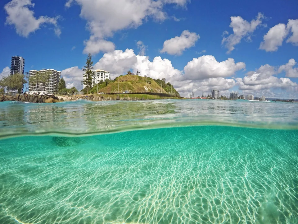Coolangatta coastline
