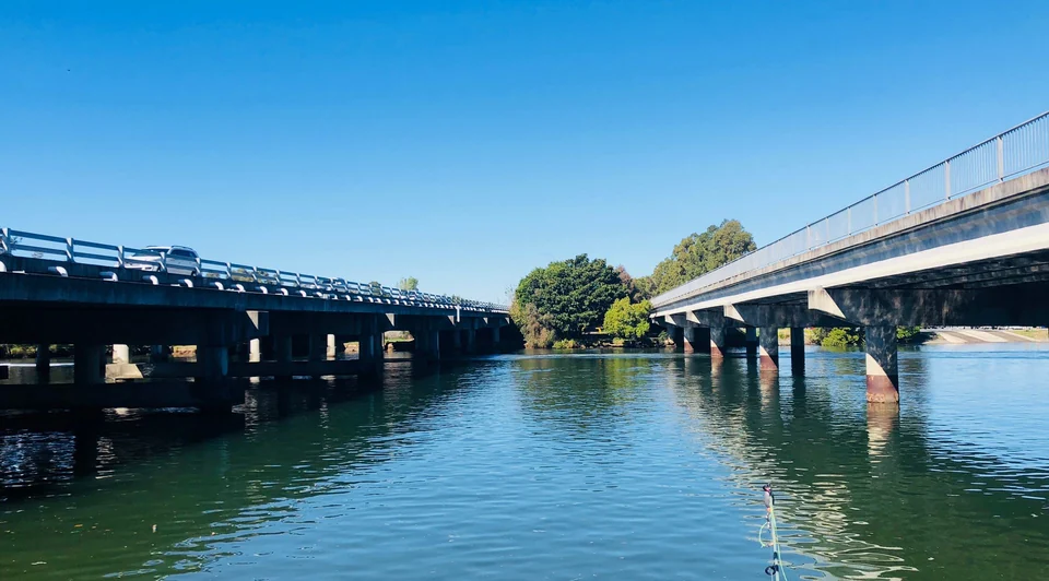 Bridges over the Coomera River